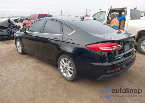 2019 Ford Fusion Se из США, поврежденный, VIN 3FA6P0HD6KR203948